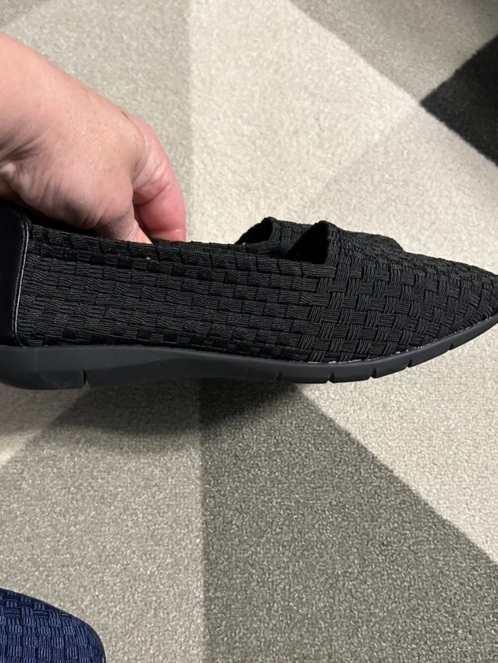 Comfortview ⭐️2 PAIRS⭐️ Women's The Bethany Woven Slip-On Shoes Size 10.5WW - Picture 3 of 16